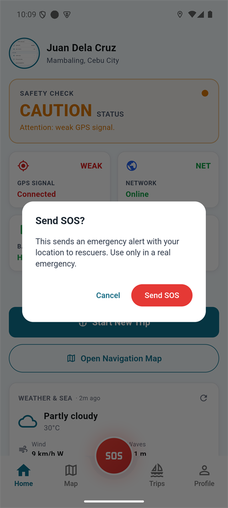 Emergency SOS